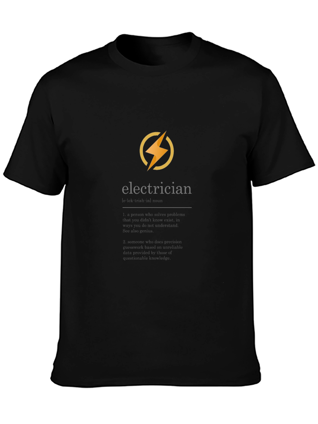 Electrician T-Shirt - Premium Quality