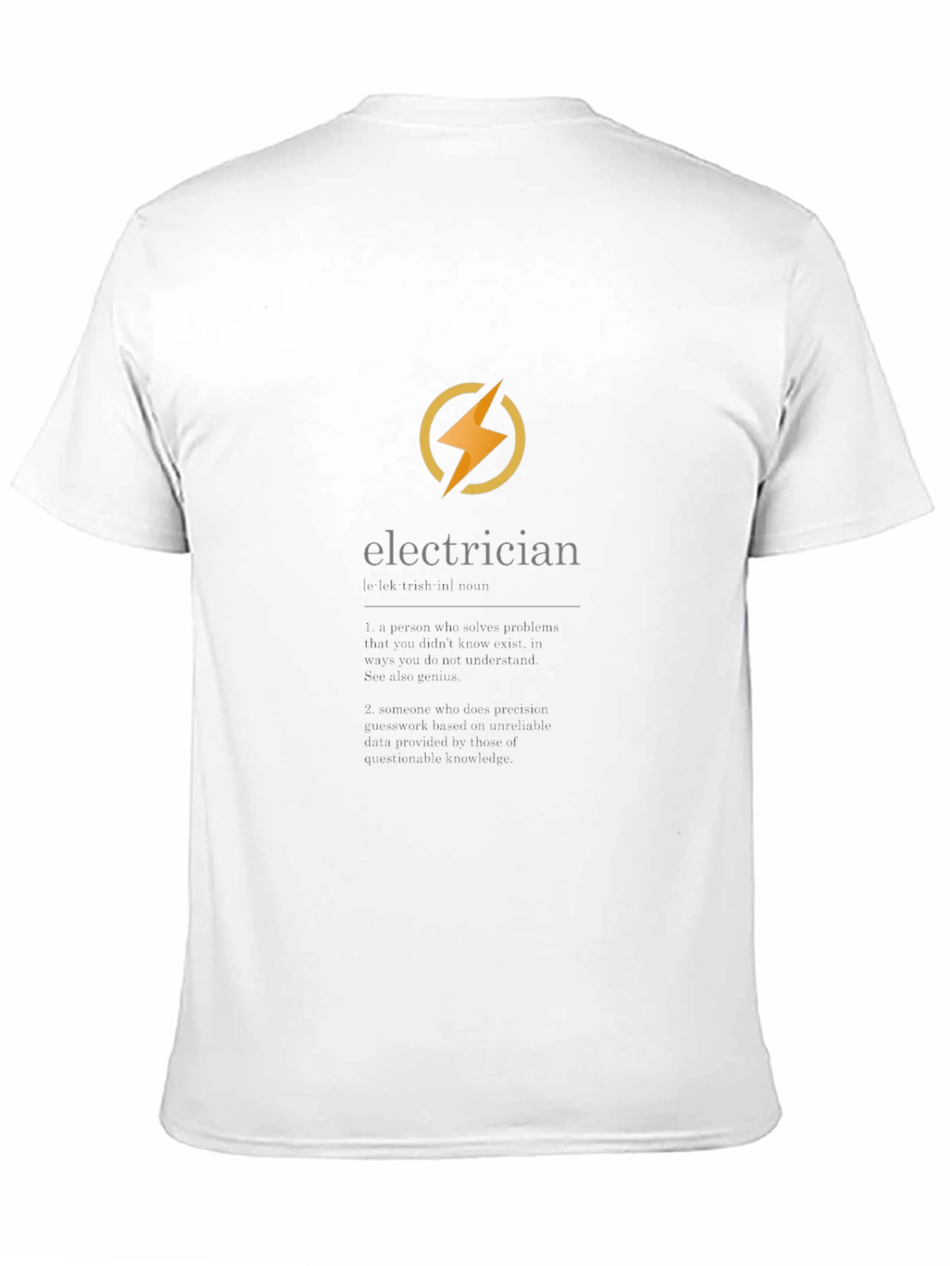 Electrician T-Shirt - Premium Quality
