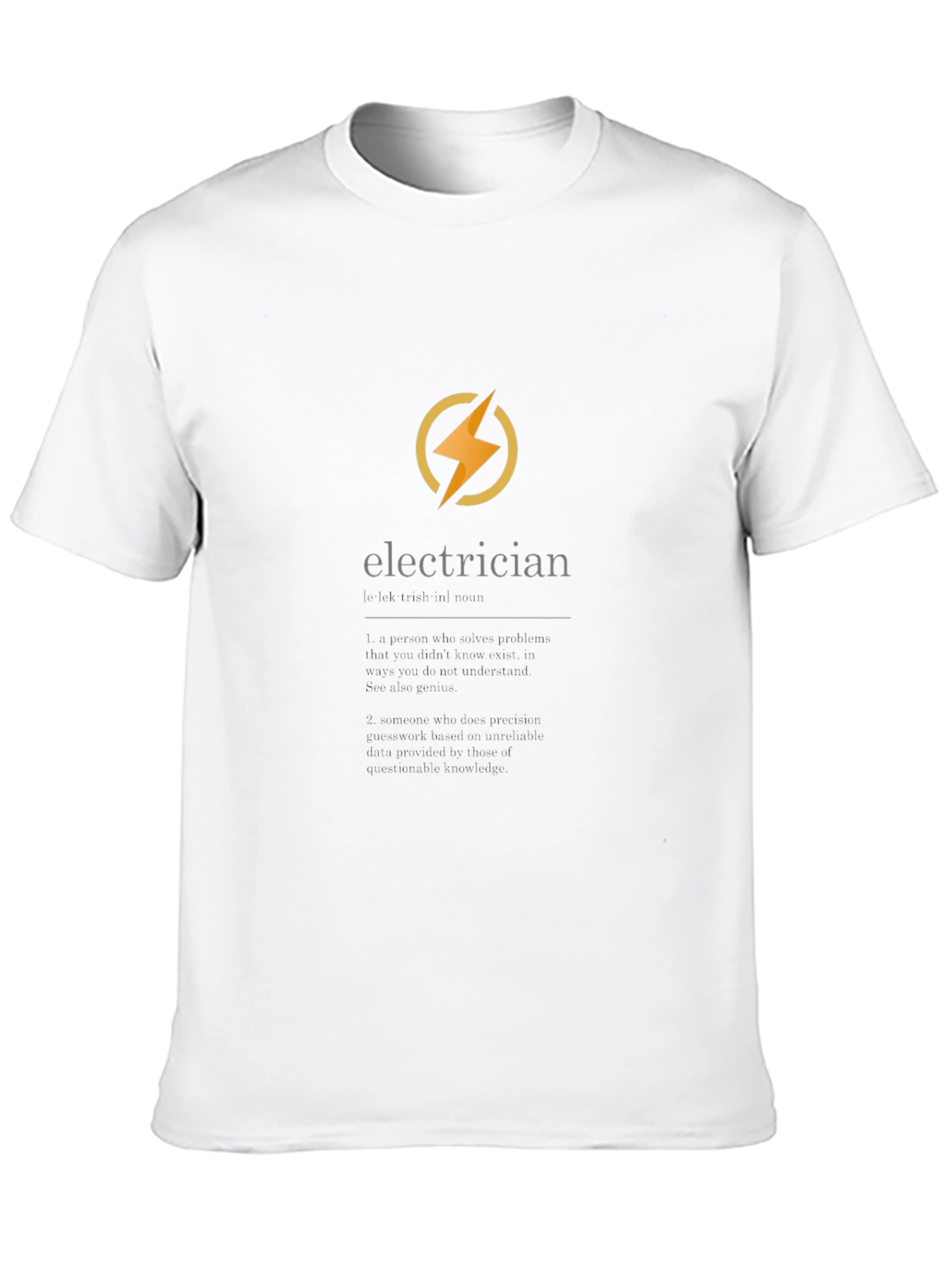 Electrician T-Shirt - Premium Quality