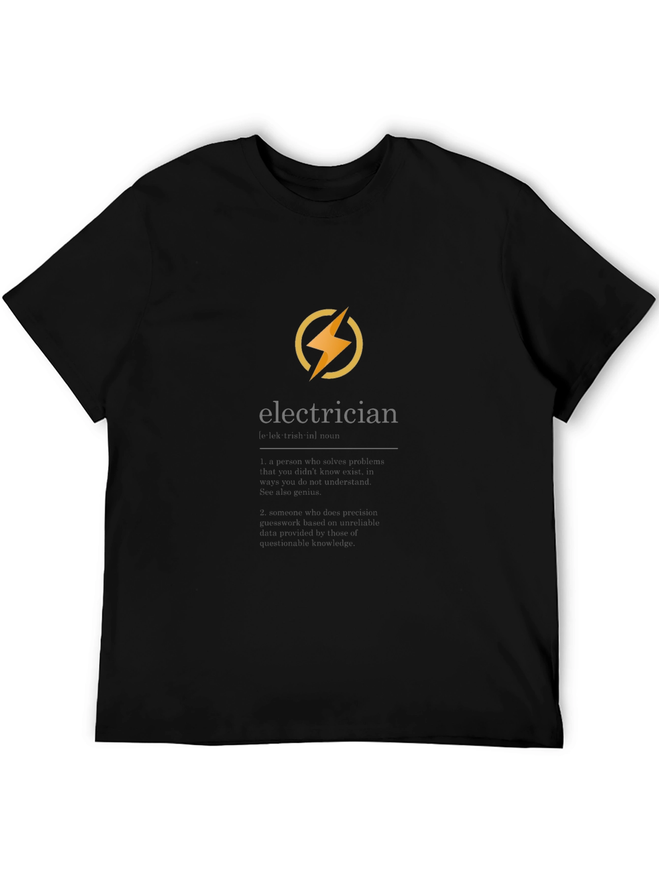 Electrician T-Shirt - Premium Quality