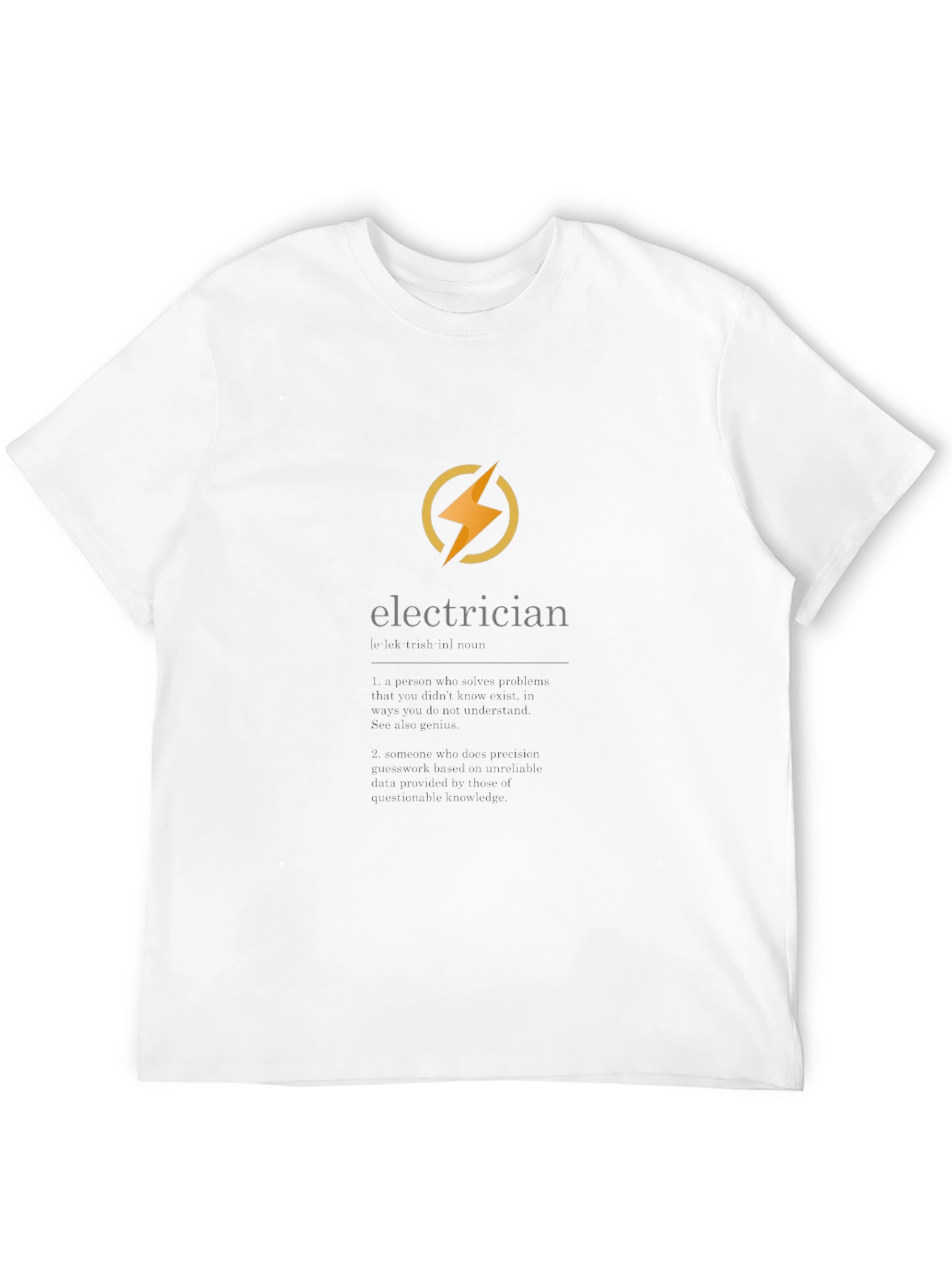Electrician T-Shirt - Premium Quality