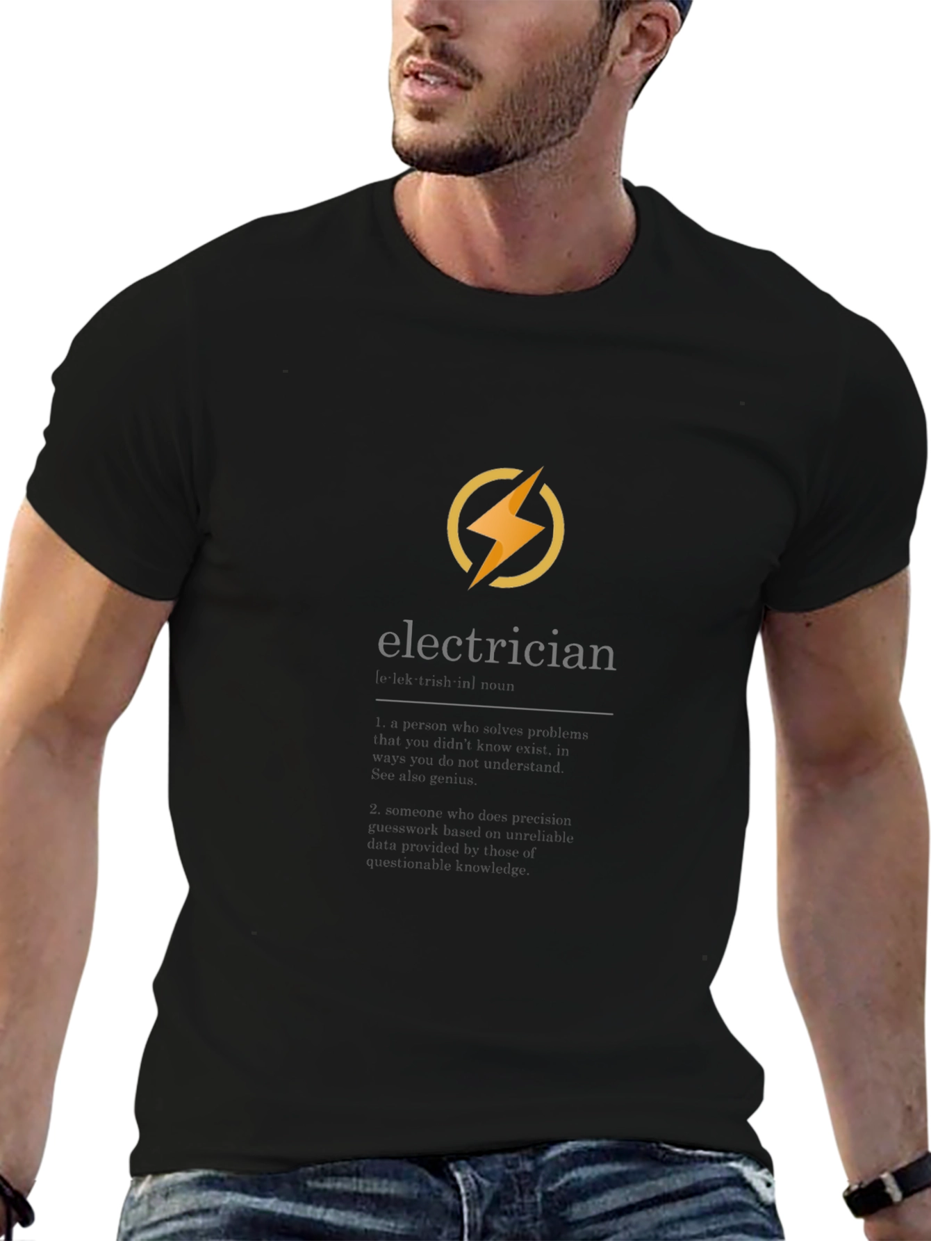 Electrician T-Shirt - Premium Quality