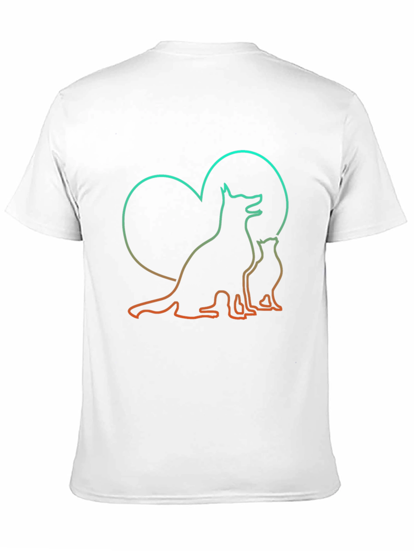 Dog and Cat Lovers Tee