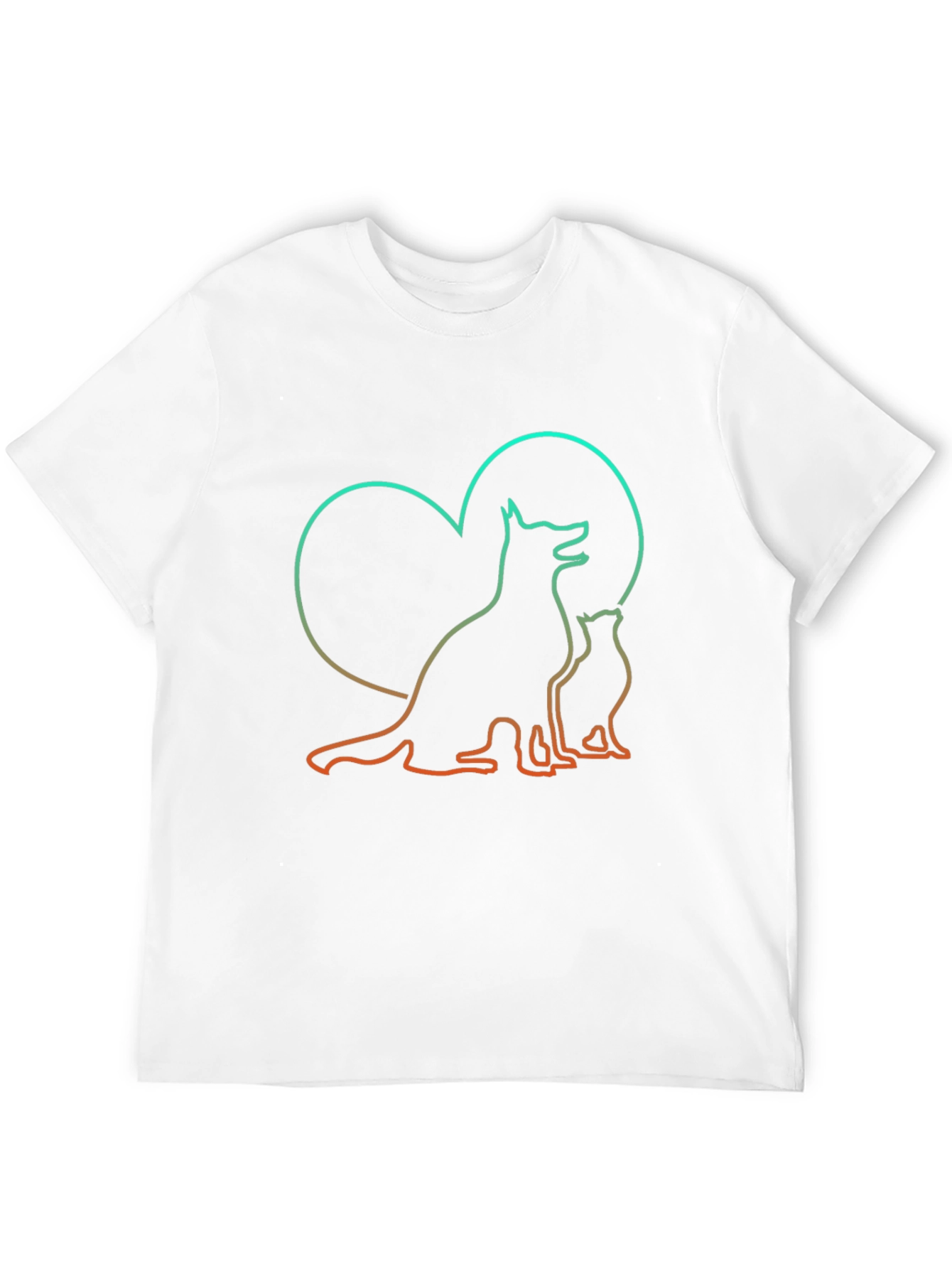 Dog and Cat Lovers Tee