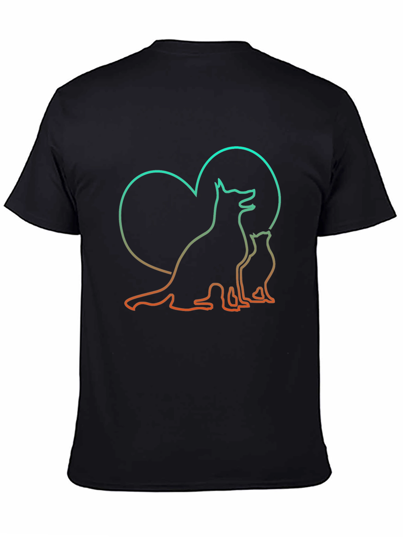 Dog and Cat Lovers Tee