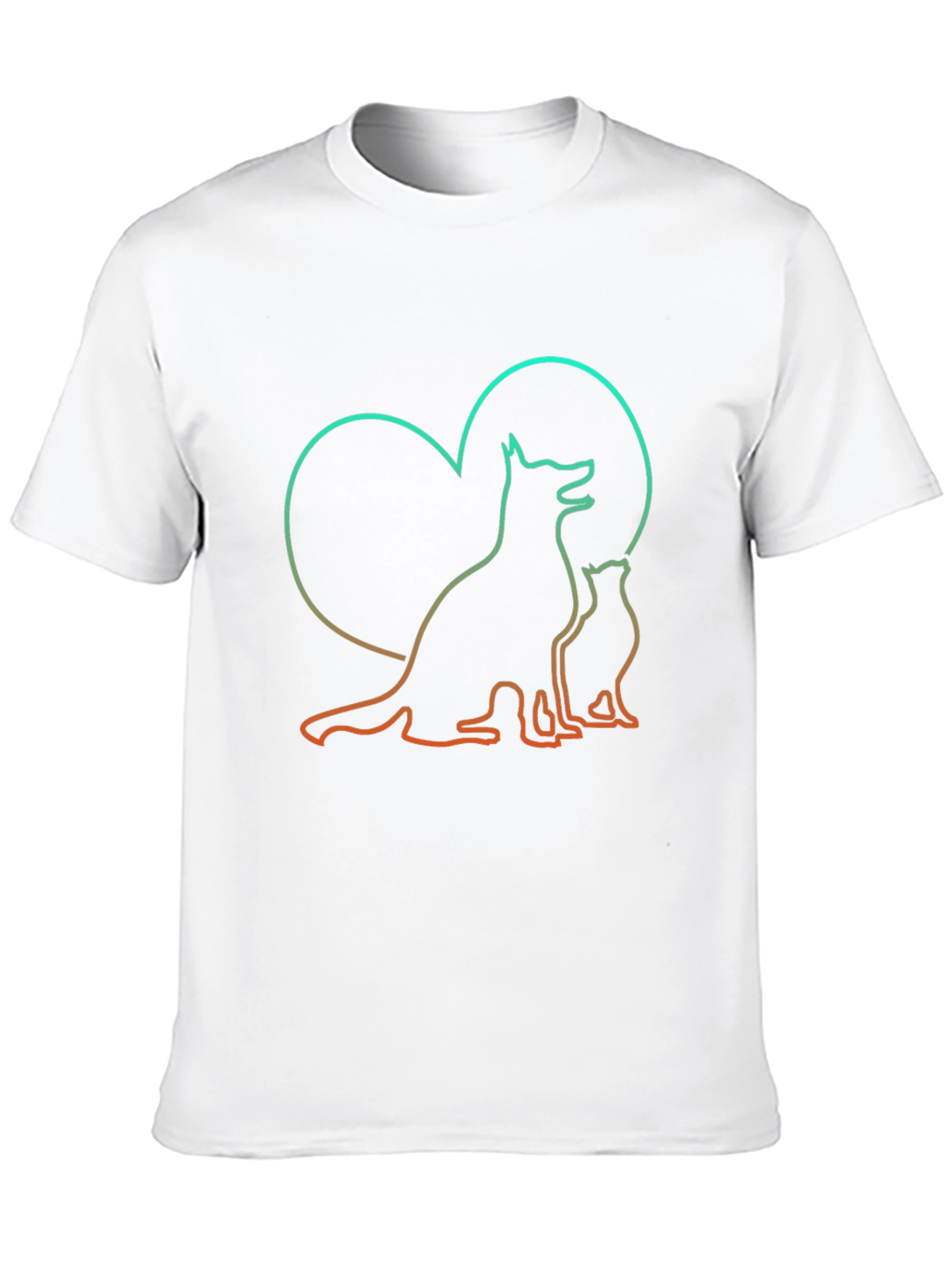 Dog and Cat Lovers Tee