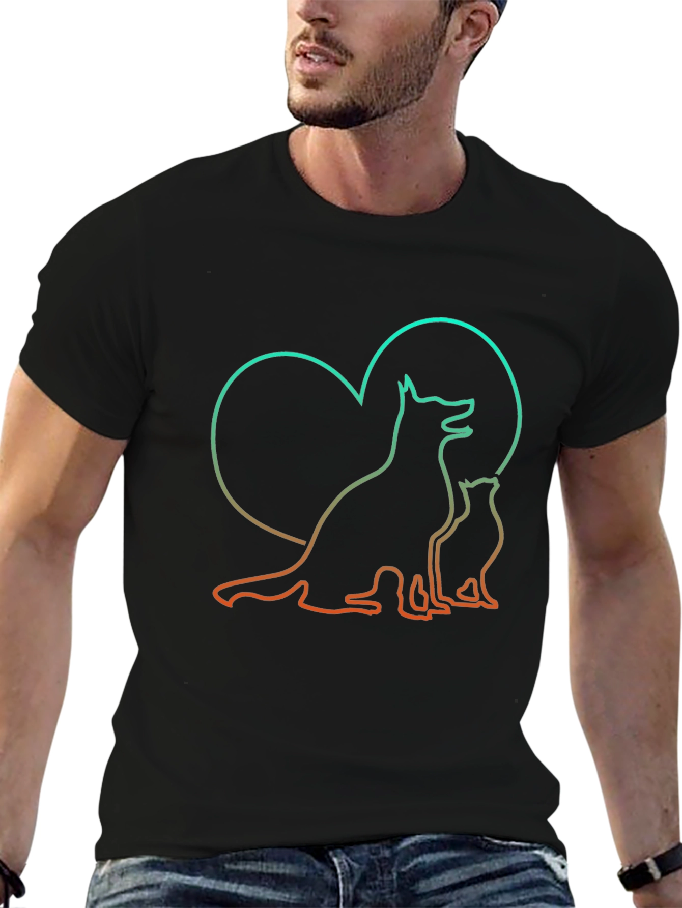 Dog and Cat Lovers Tee