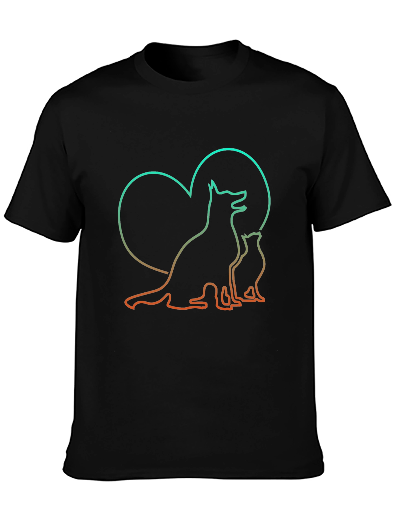 Dog and Cat Lovers Tee