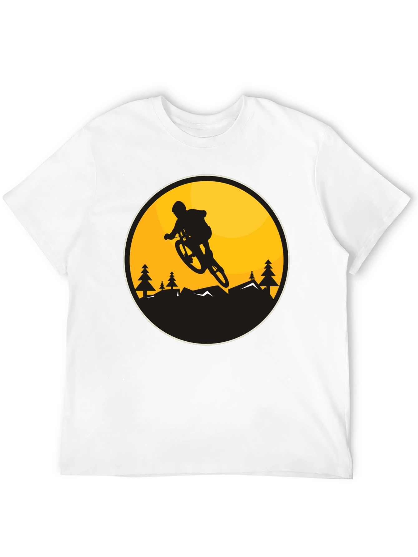 Mountain Biking Graphic Tee