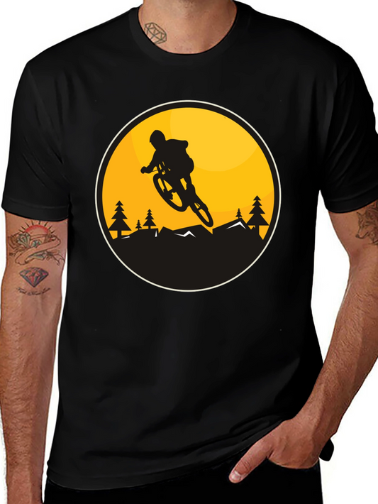 Mountain Biking Graphic Tee