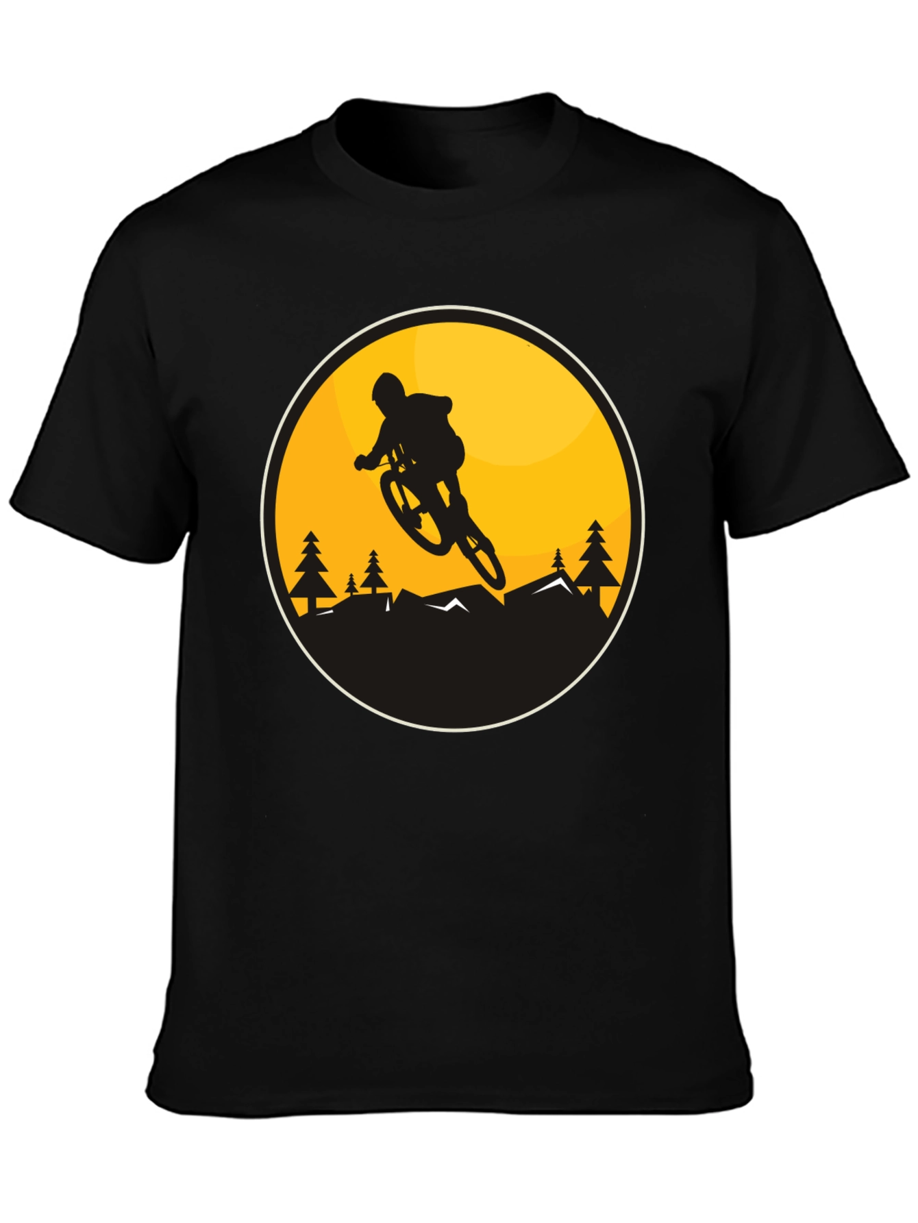 Mountain Biking Graphic Tee