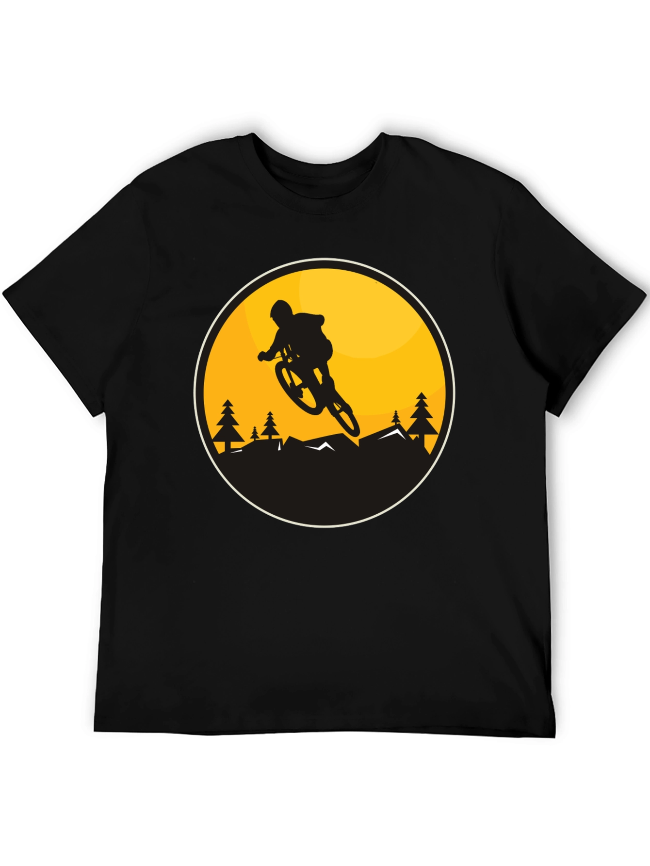 Mountain Biking Graphic Tee