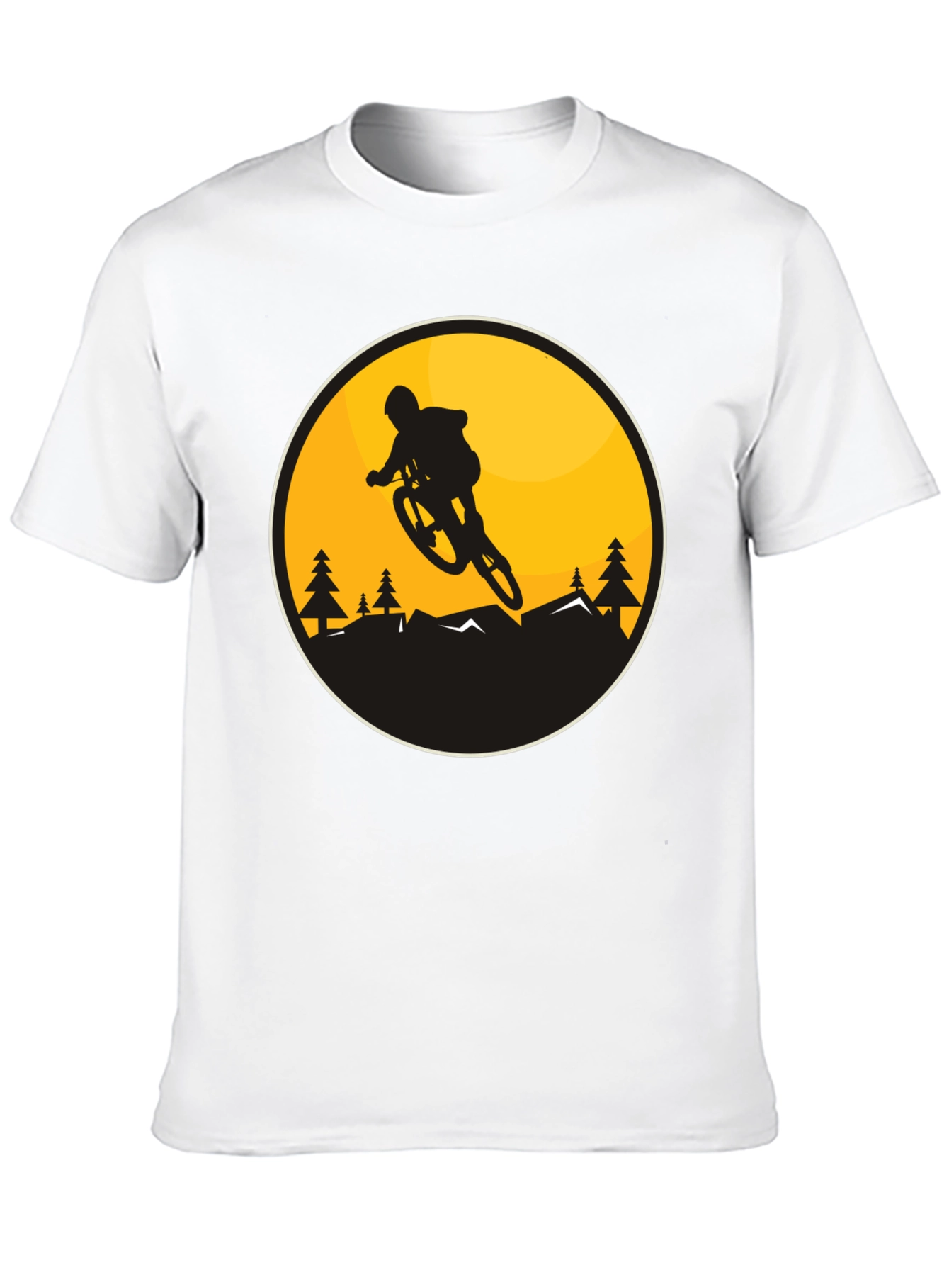 Mountain Biking Graphic Tee