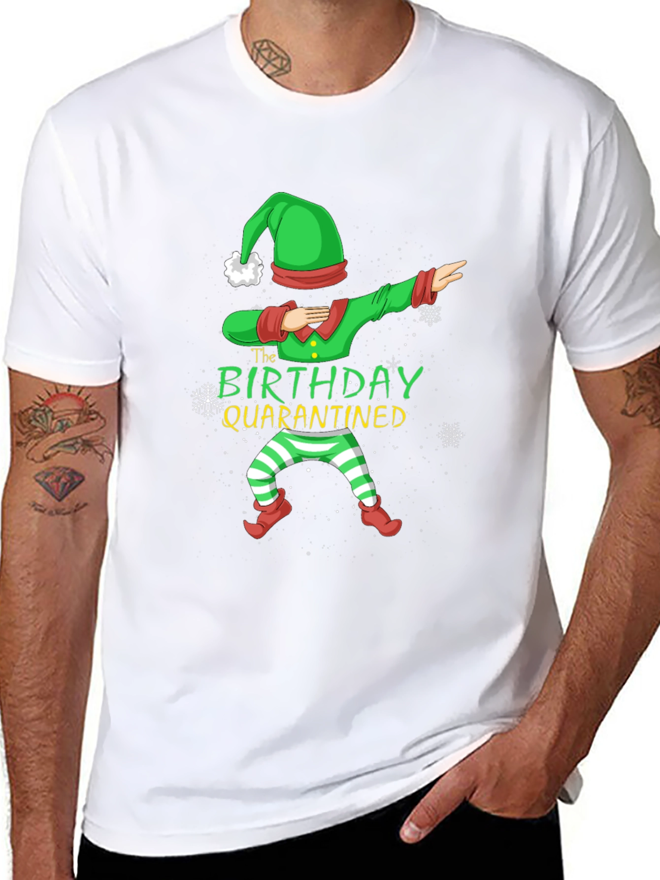 Birthday Quarantined Elf T-Shirt