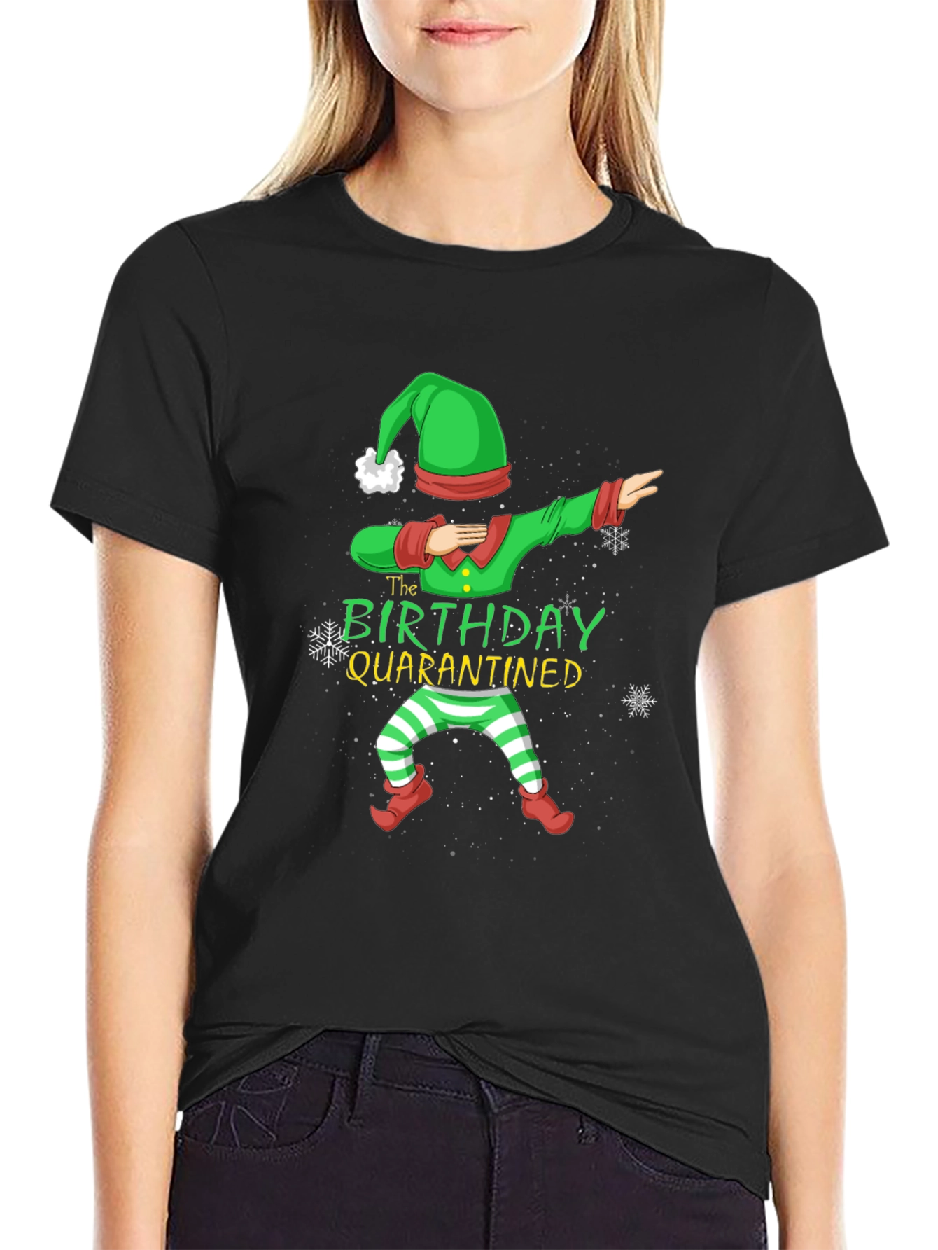 Birthday Quarantined Elf T-Shirt