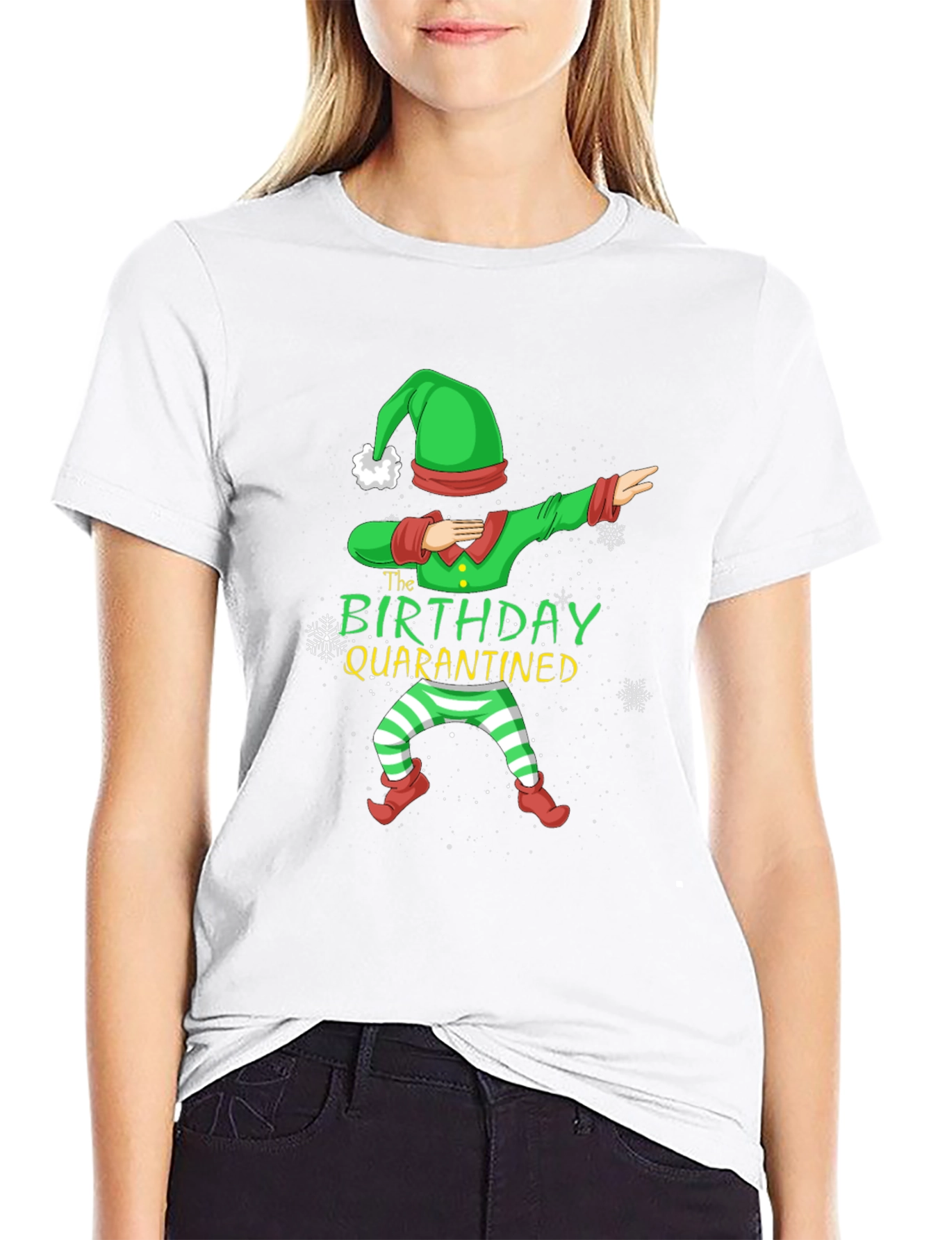Birthday Quarantined Elf T-Shirt