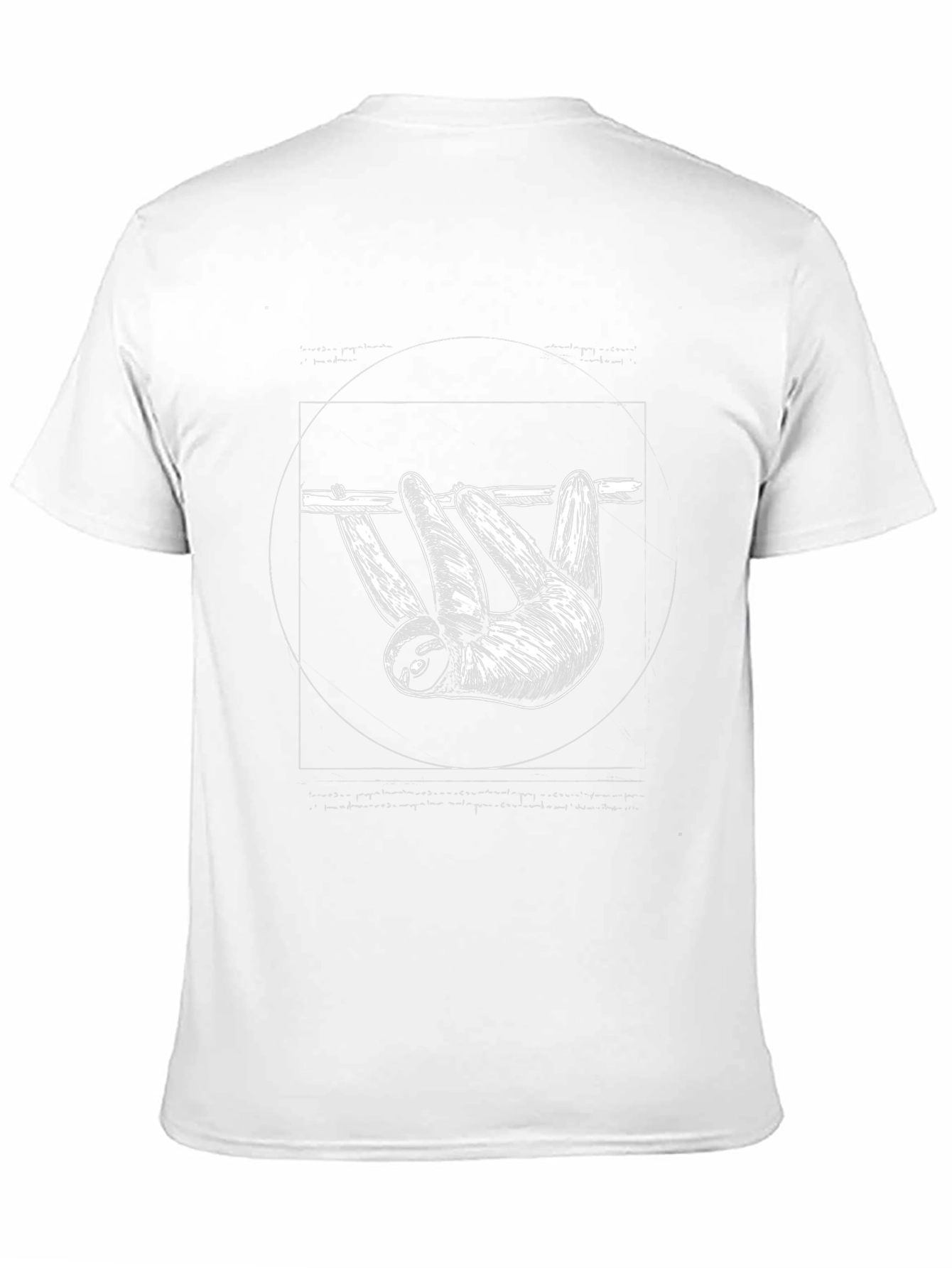Sloth Graphic T-Shirt - Black