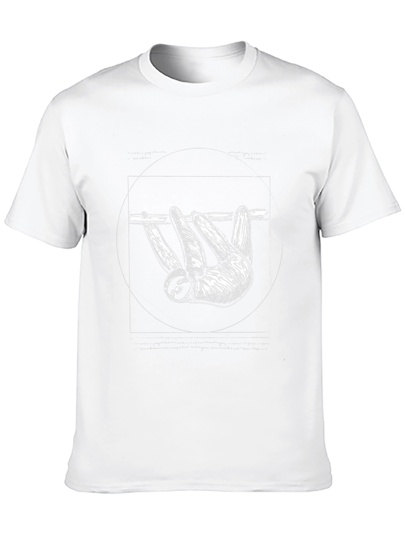 Sloth Graphic T-Shirt - Black