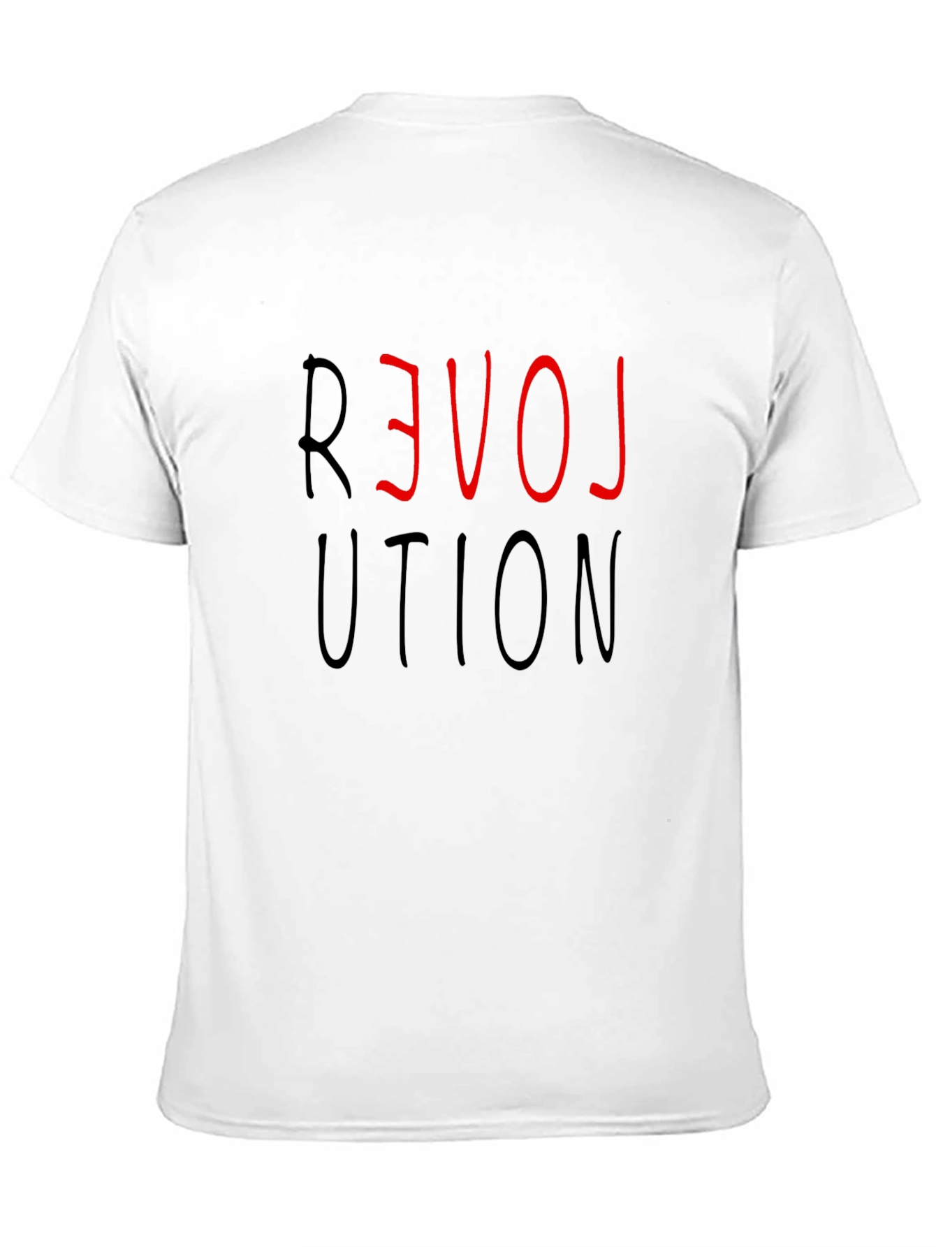Love Revolution Graphic Tee - Black