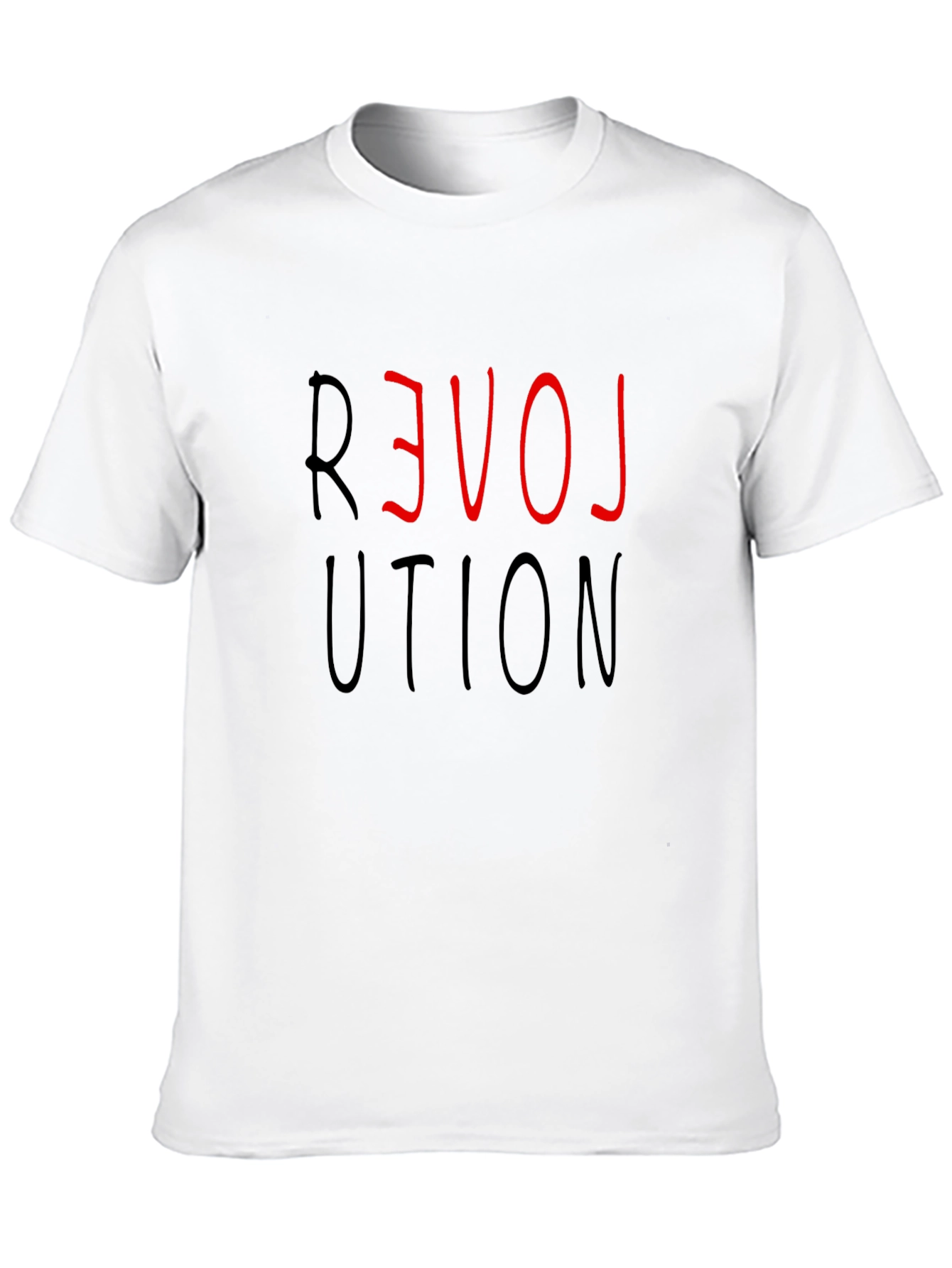 Love Revolution Graphic Tee - Black