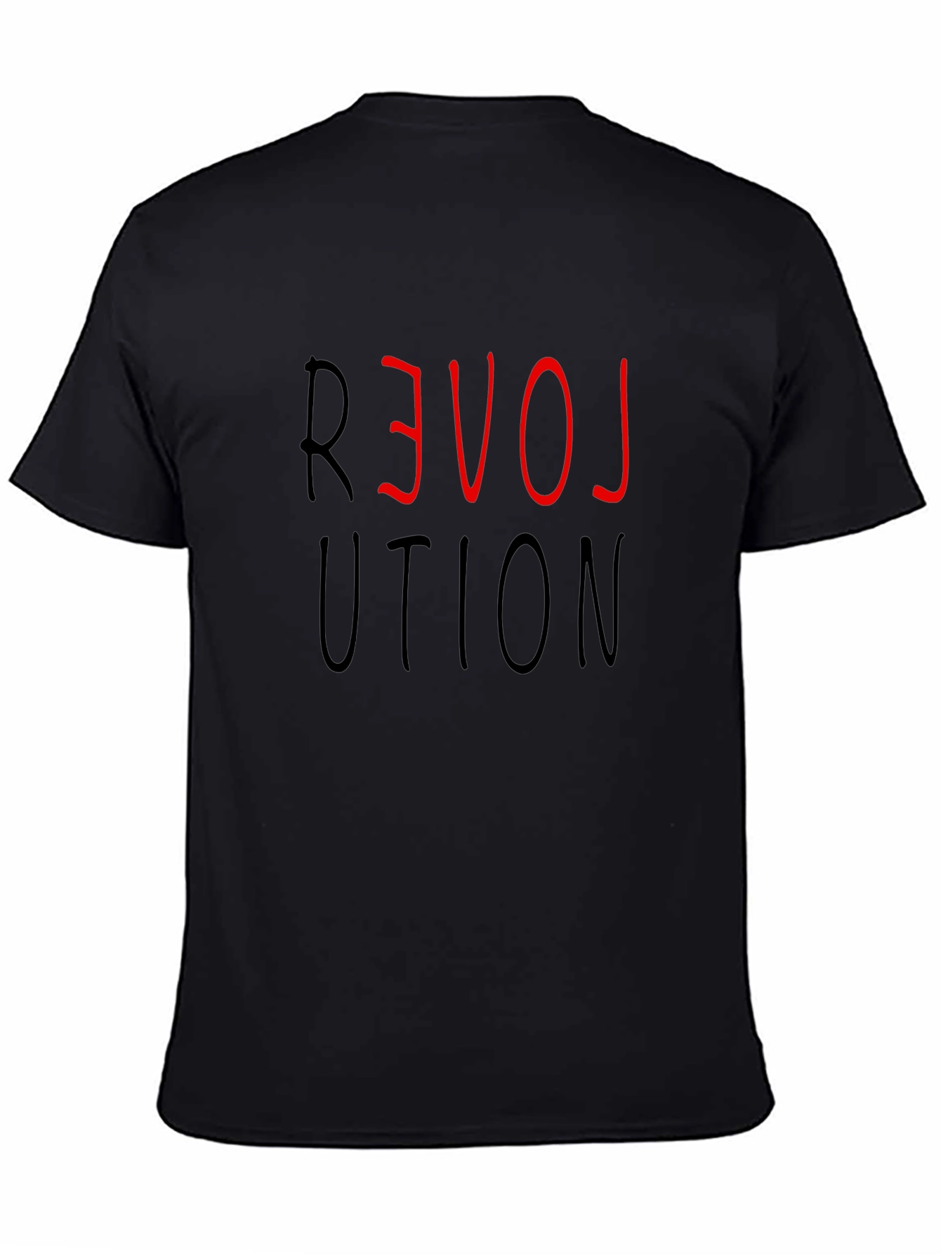 Love Revolution Graphic Tee - Black