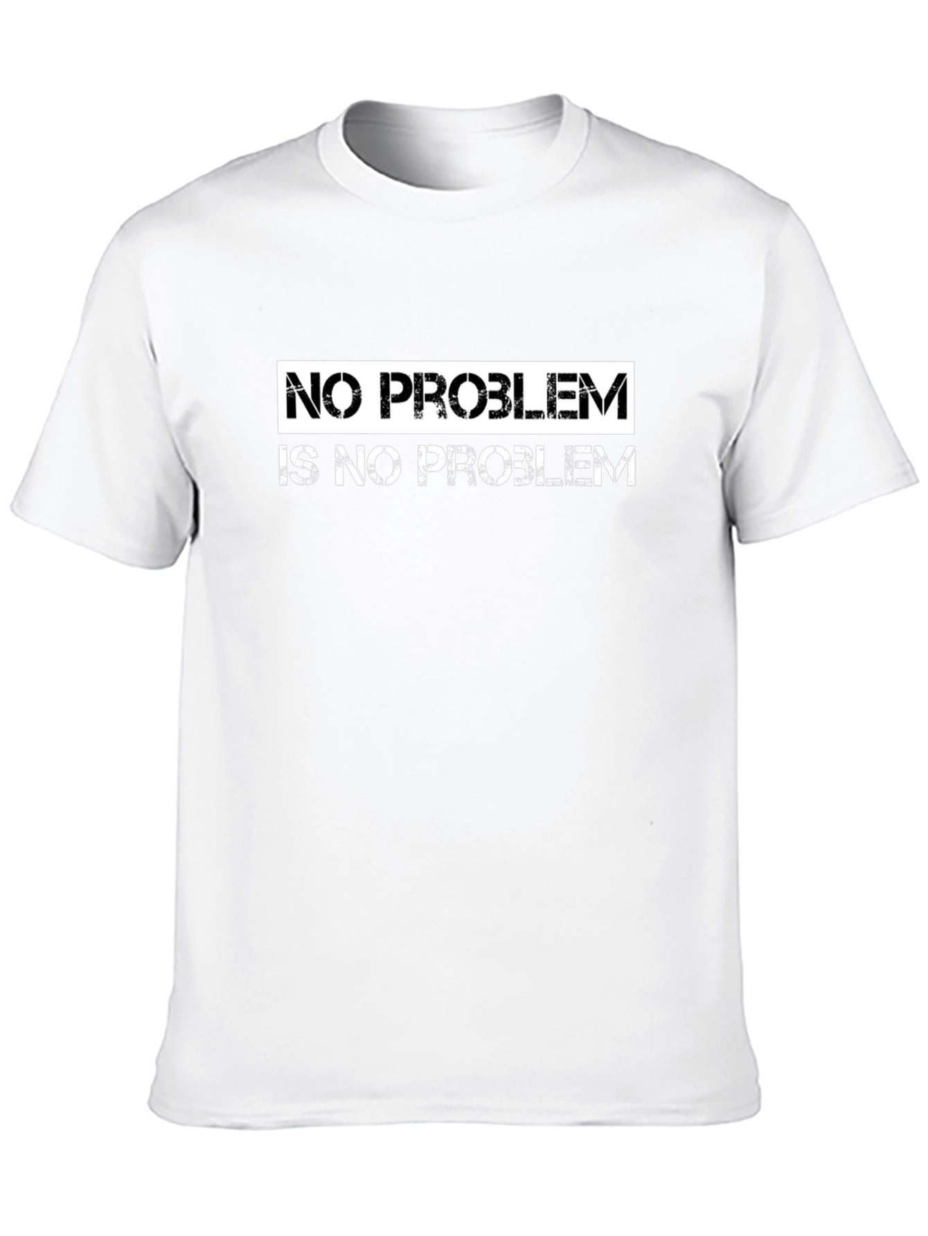 No Problem T-Shirt - Black Graphic Tee