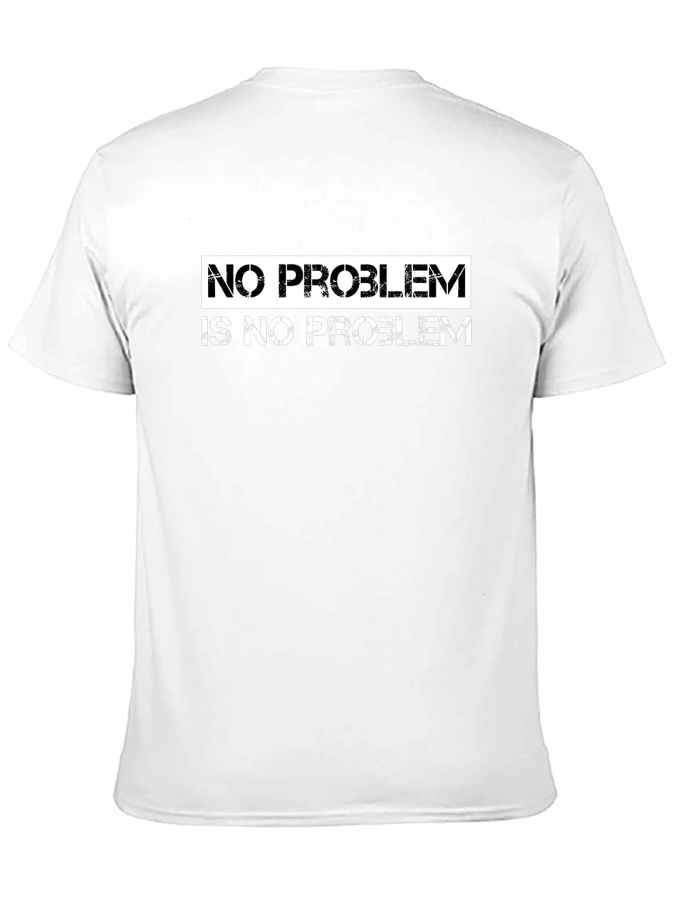 No Problem T-Shirt - Black Graphic Tee