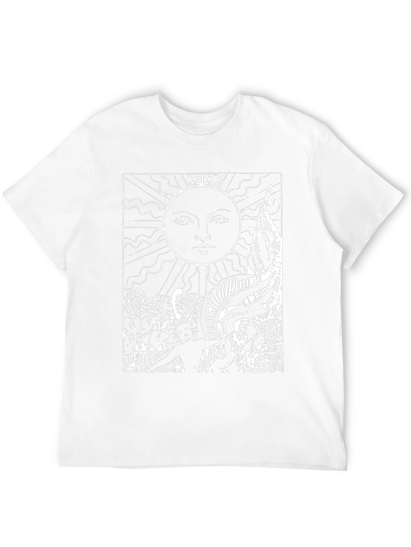 Tarot Card Sun Graphic T-Shirt