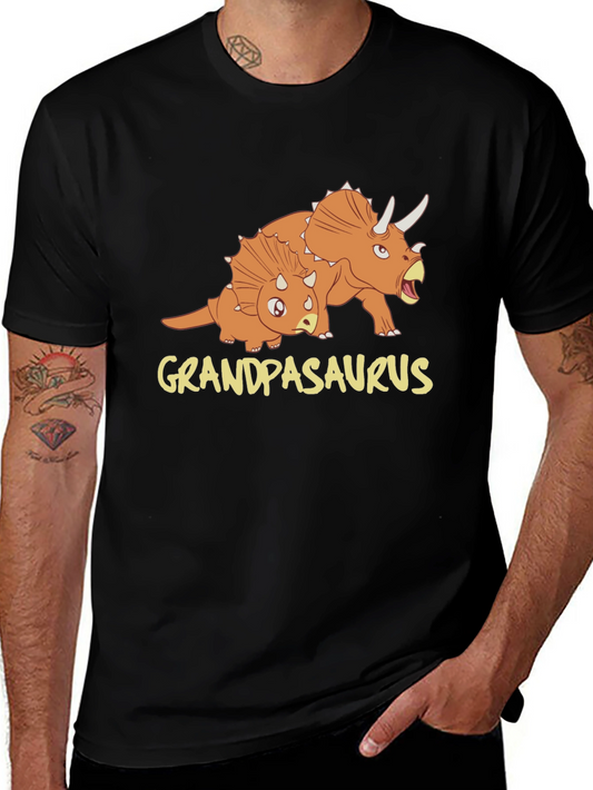 Grandpasaurus Dinosaur Graphic T-Shirt