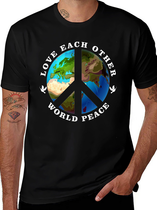 Peace on Earth Graphic T-Shirt