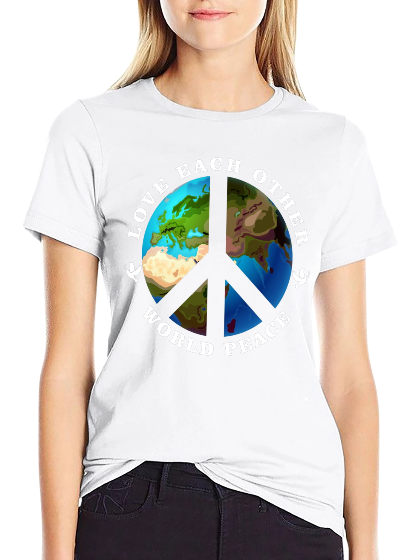 Peace on Earth Graphic T-Shirt