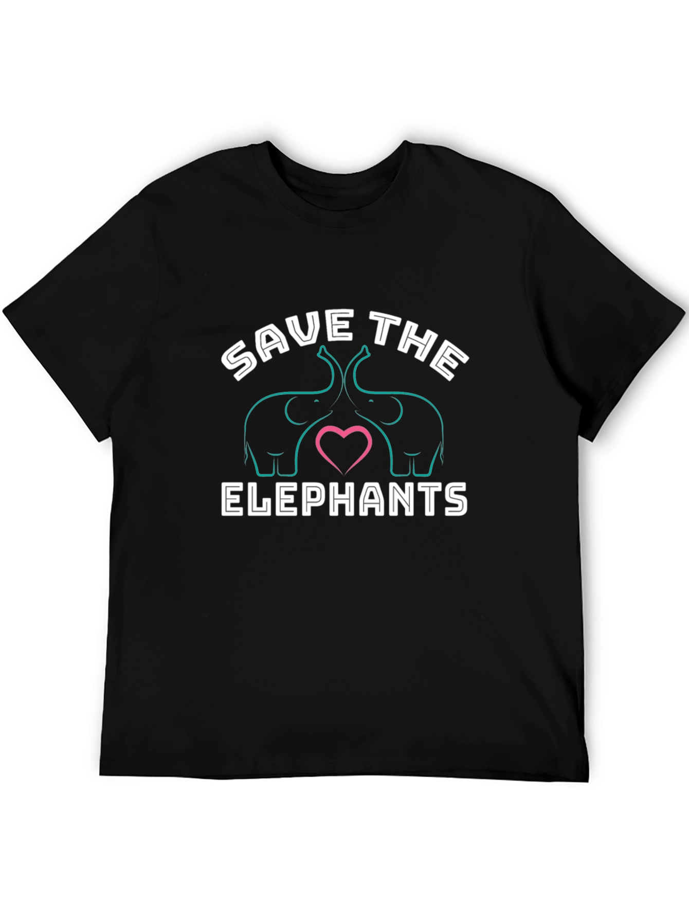Save the Elephants Graphic T-Shirt