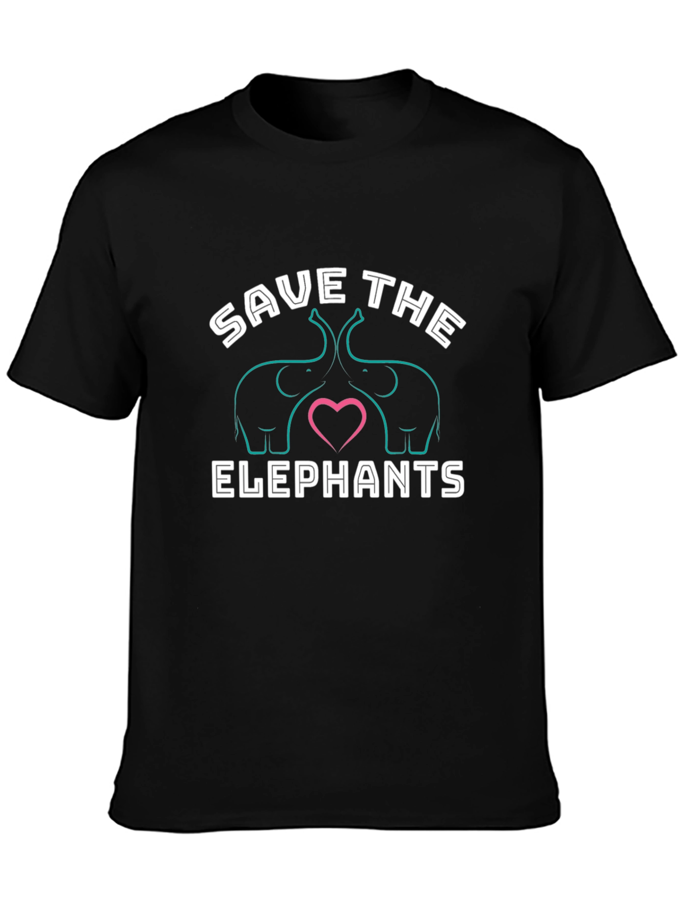 Save the Elephants Graphic T-Shirt