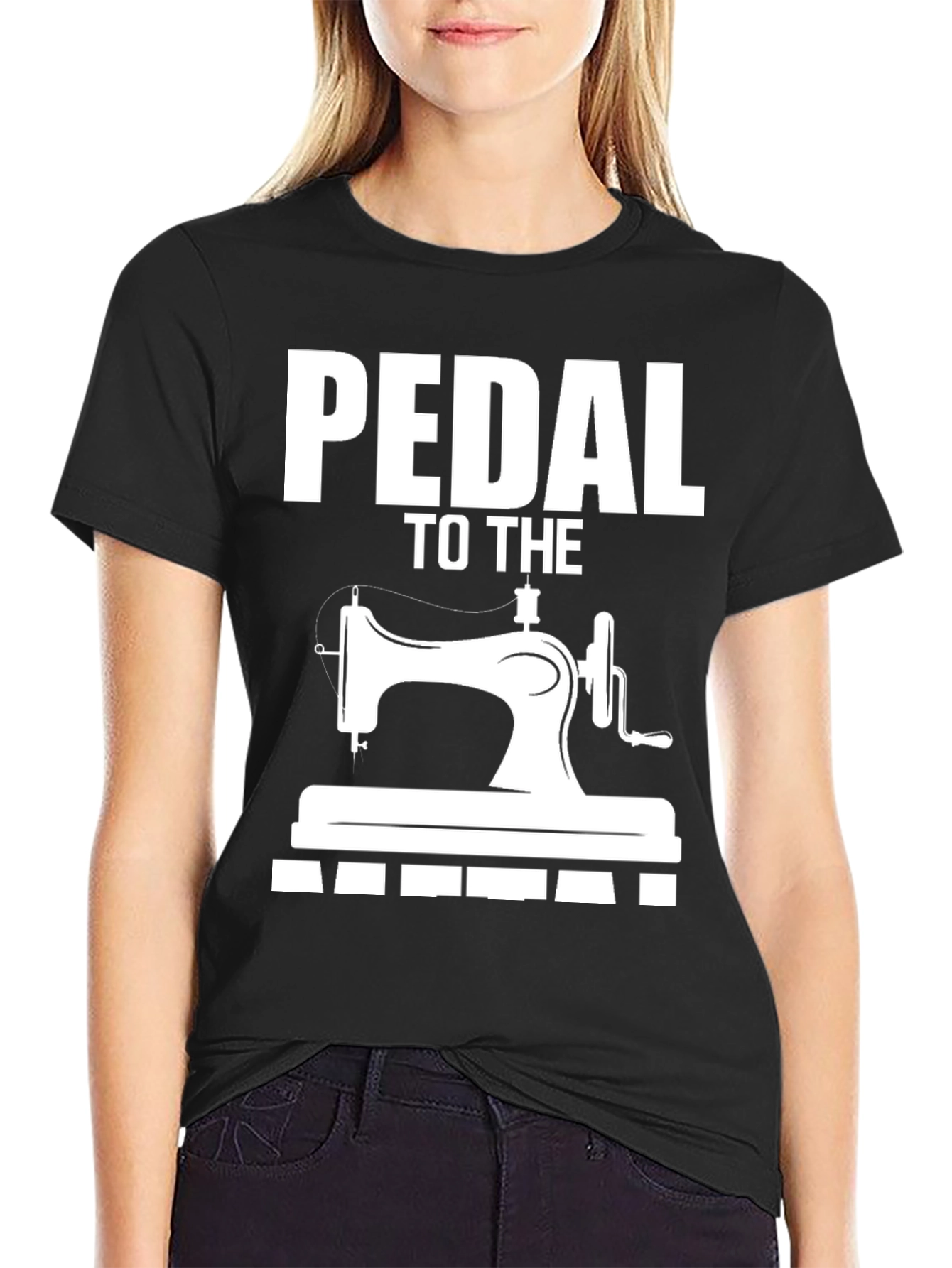 Pedal to the Metal Sewing T-Shirt