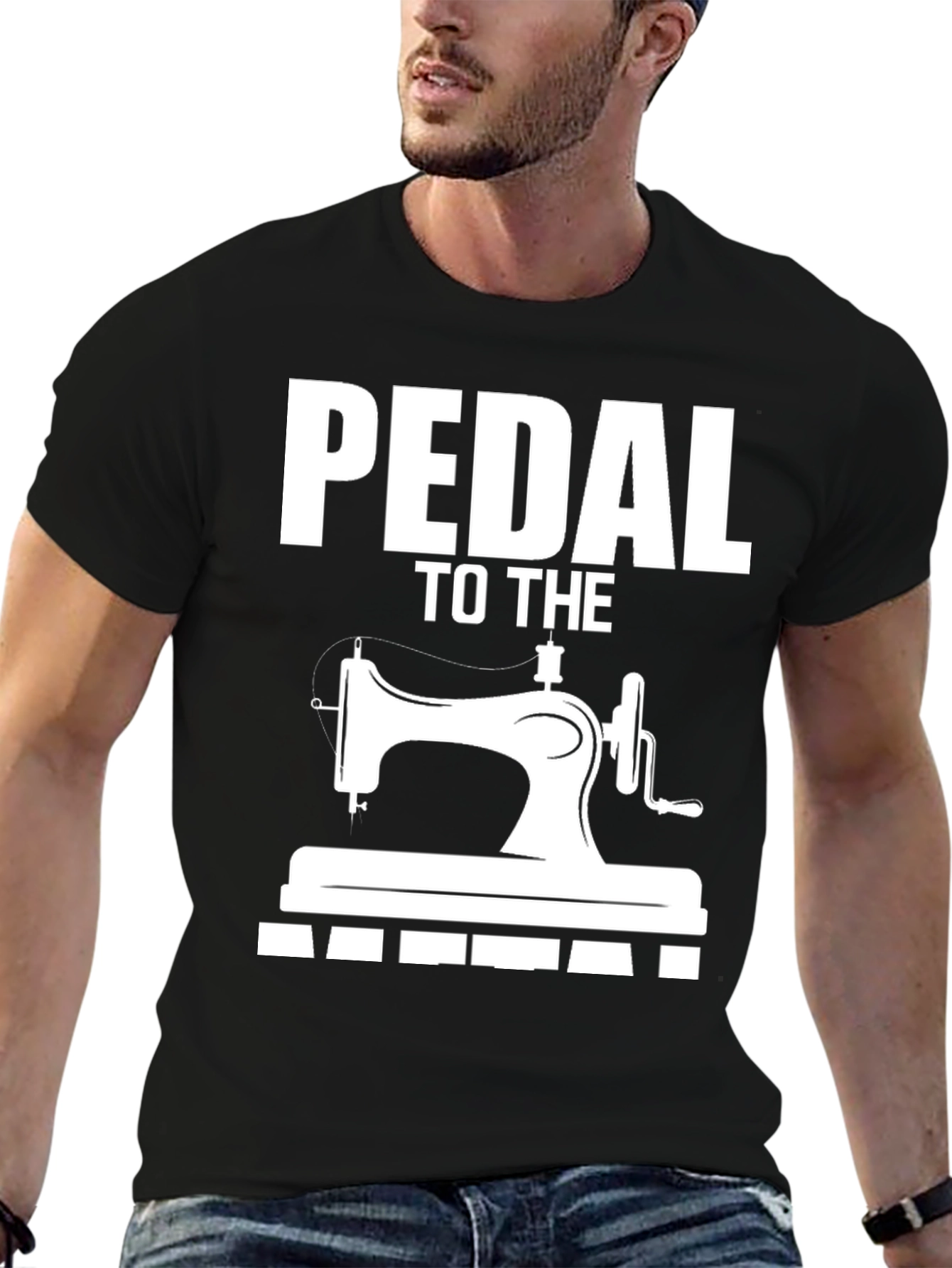 Pedal to the Metal Sewing T-Shirt