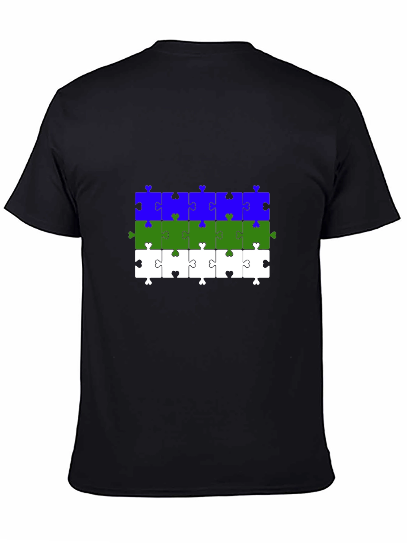 Puzzle Piece Pride T-Shirt - LGBT Ally Apparel