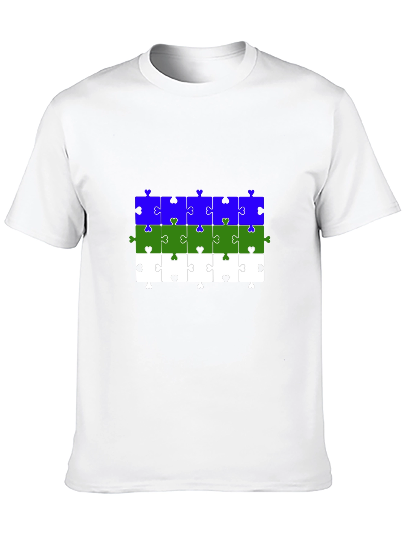 Puzzle Piece Pride T-Shirt - LGBT Ally Apparel