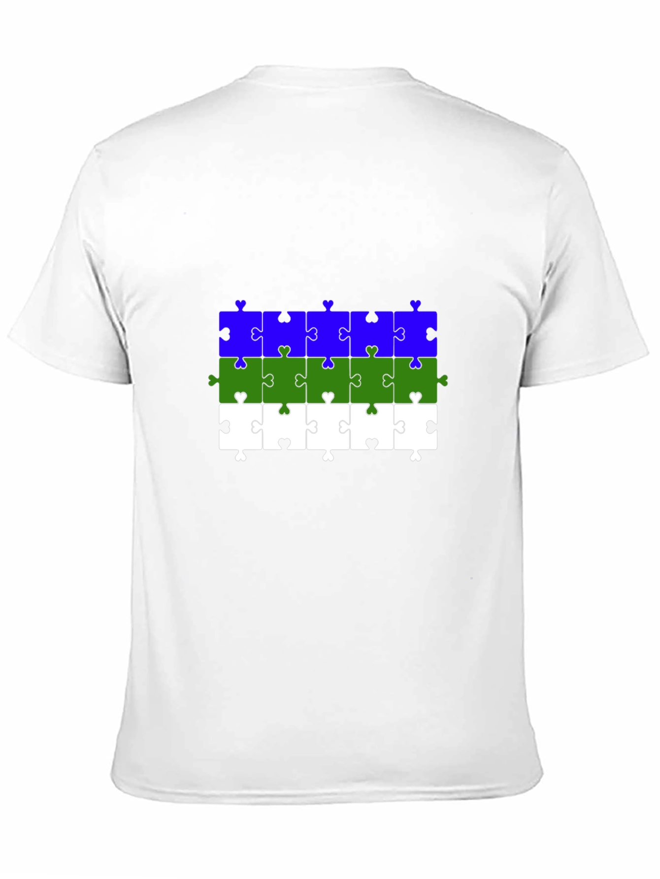 Puzzle Piece Pride T-Shirt - LGBT Ally Apparel