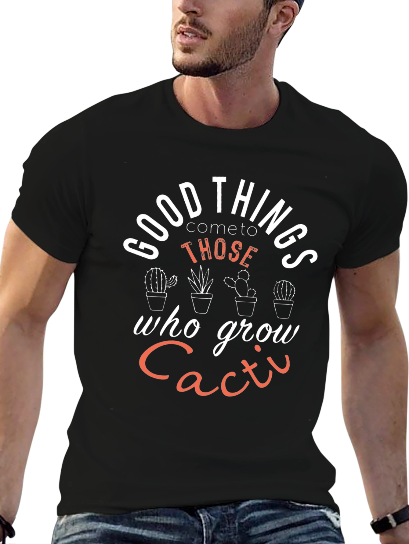 Good Things Cacti Graphic Tee