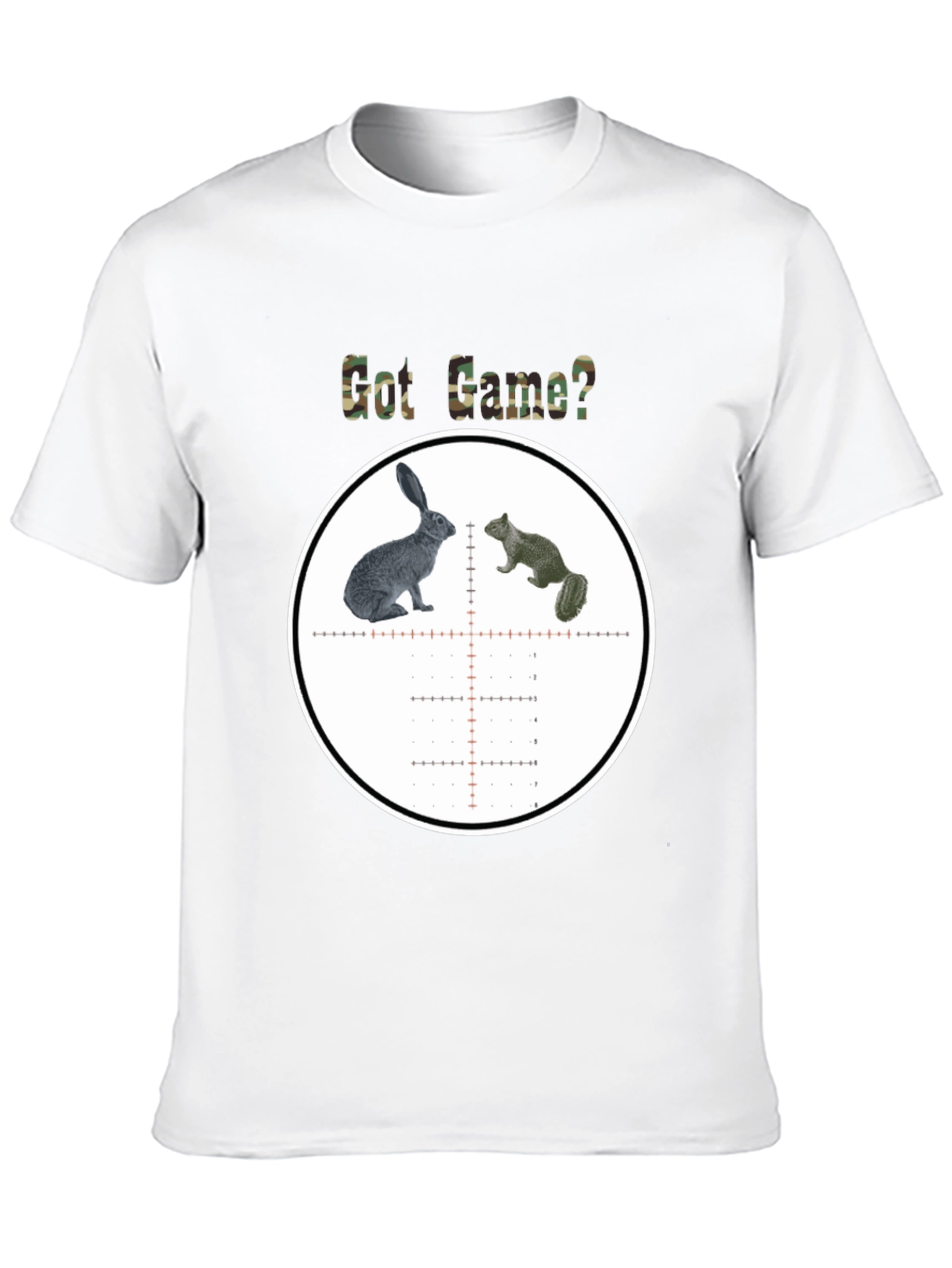 Got Game? Hunting T-Shirt - Rabbit & Squirrel Target