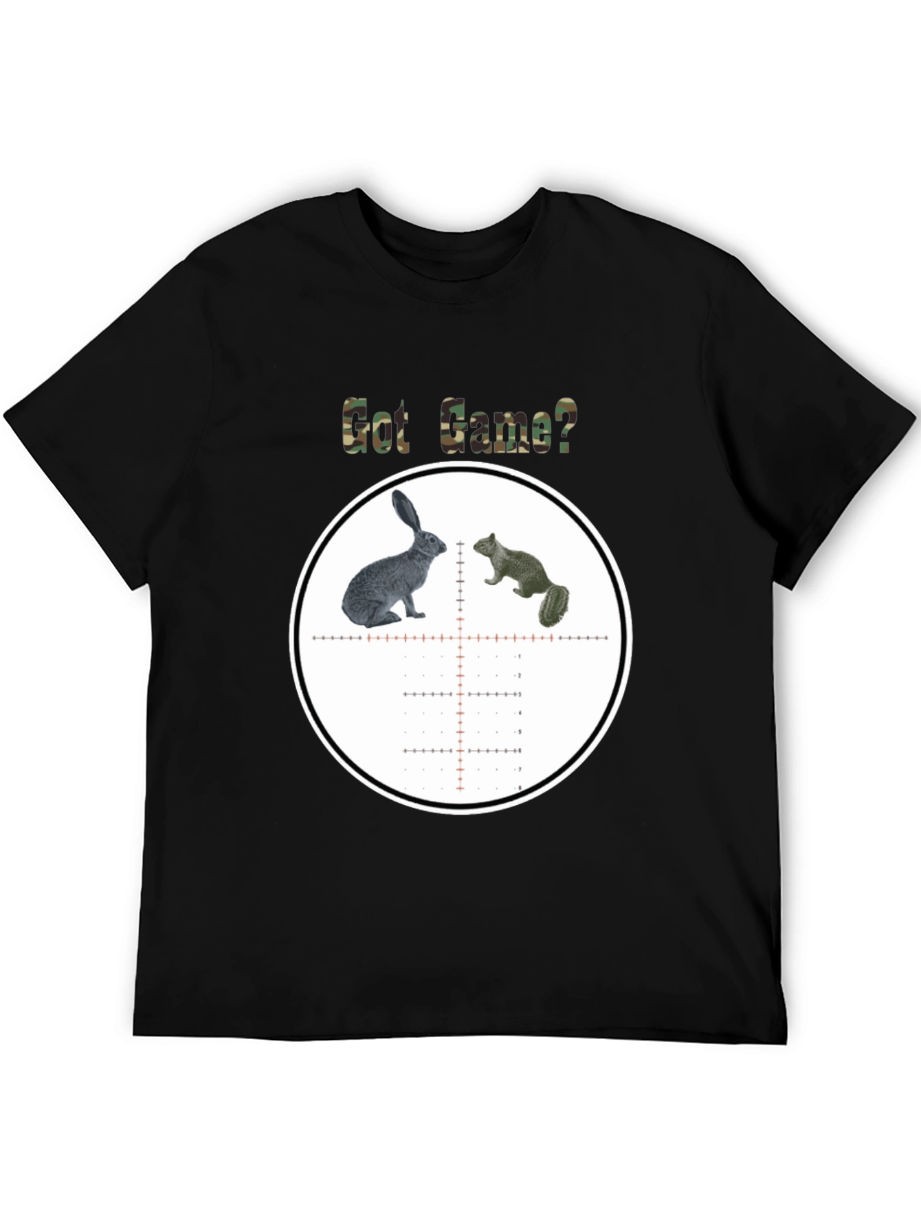 Got Game? Hunting T-Shirt - Rabbit & Squirrel Target