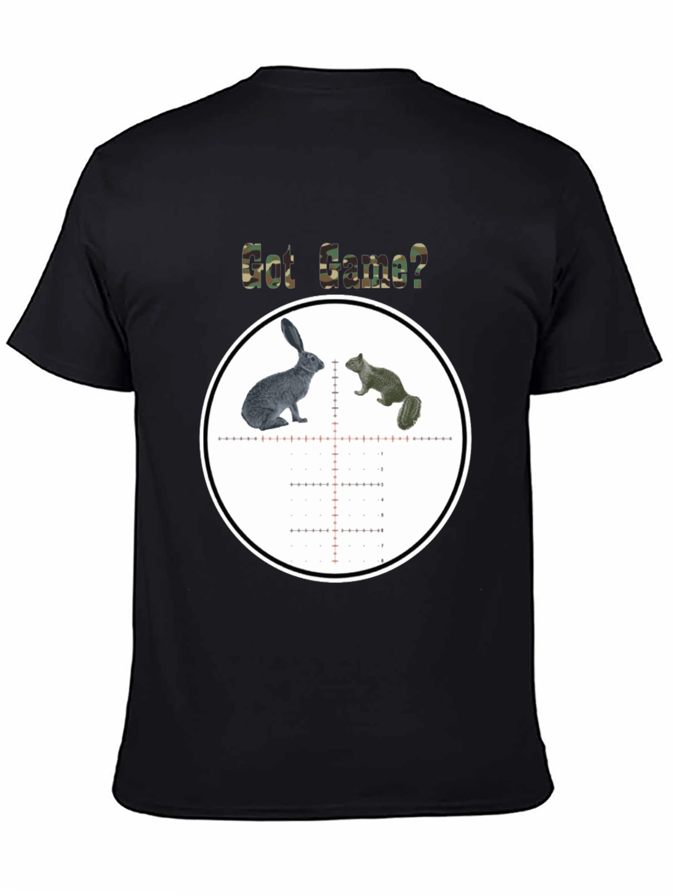 Got Game? Hunting T-Shirt - Rabbit & Squirrel Target
