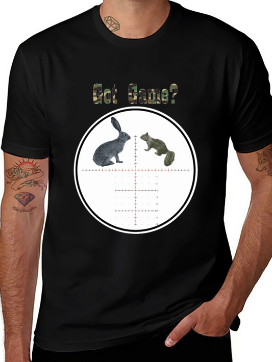 Got Game? Hunting T-Shirt - Rabbit & Squirrel Target