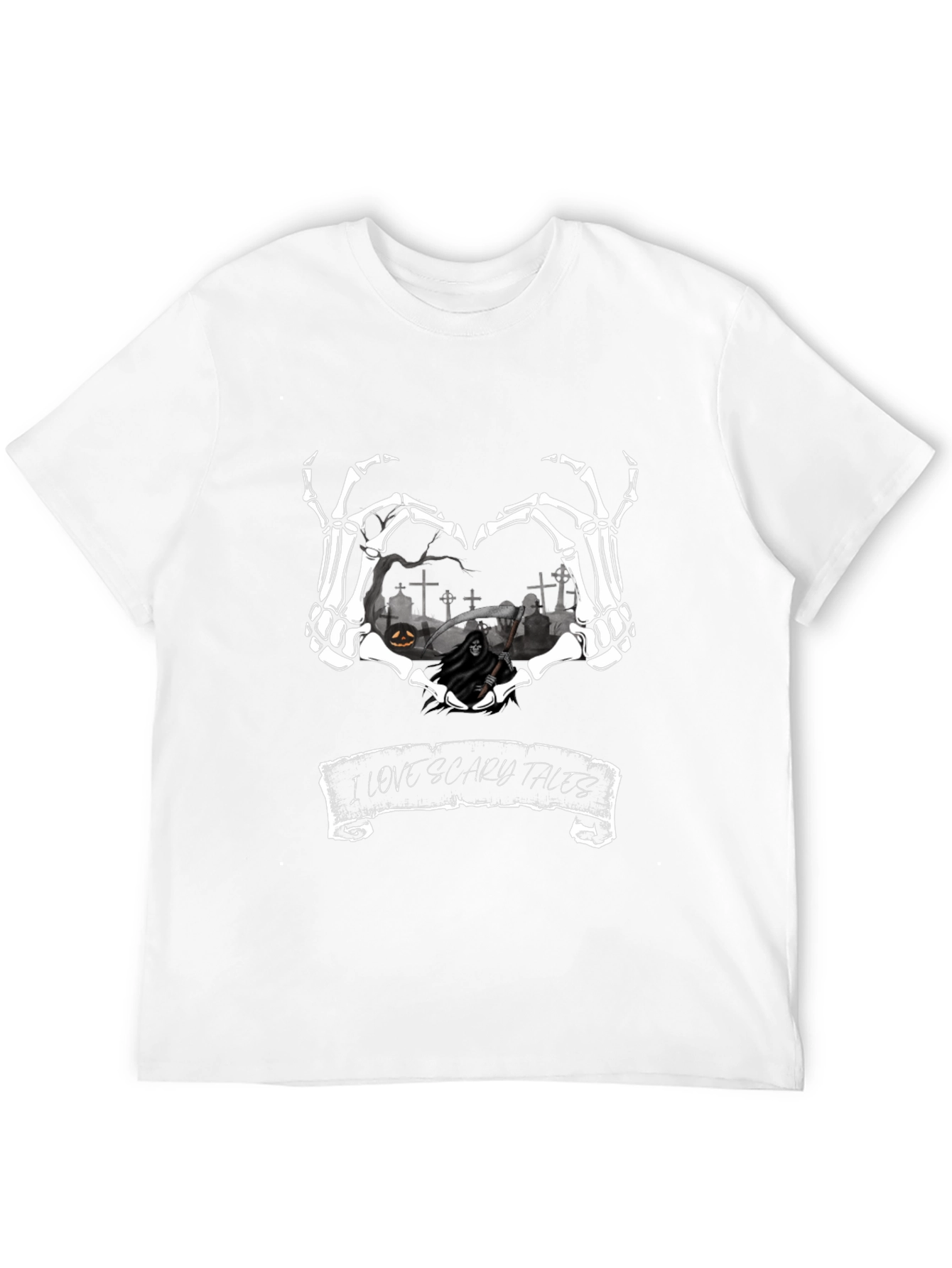 Scary Tales Skeleton Heart T-Shirt