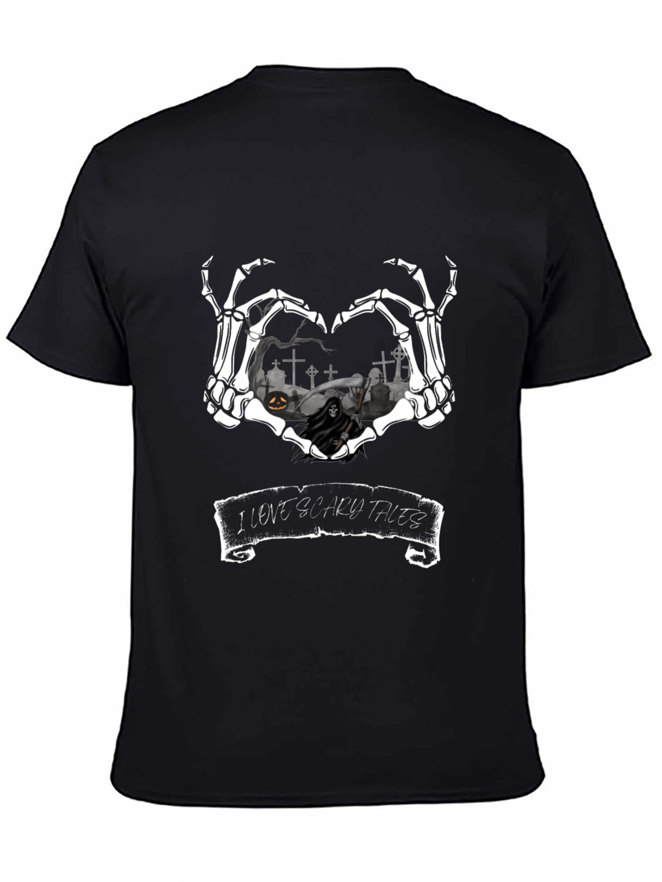 Scary Tales Skeleton Heart T-Shirt