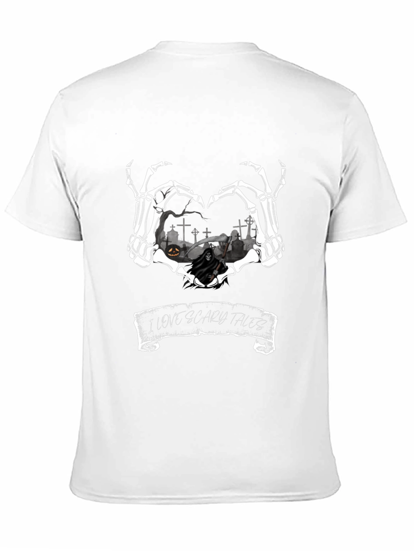 Scary Tales Skeleton Heart T-Shirt