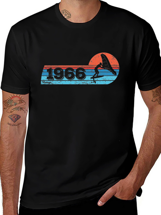 Retro 1966 Surfing Tee - Vintage Style Shirt