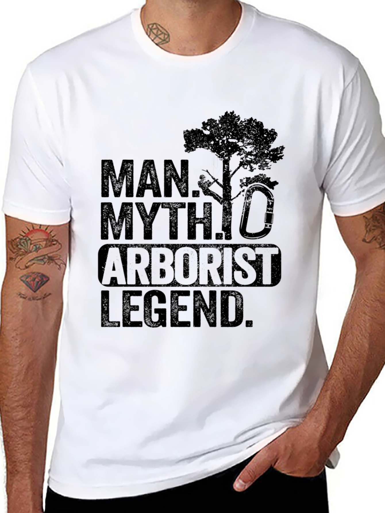 Arborist Legend Black T-Shirt