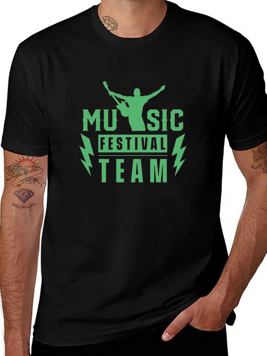 Music Festival Team T-Shirt