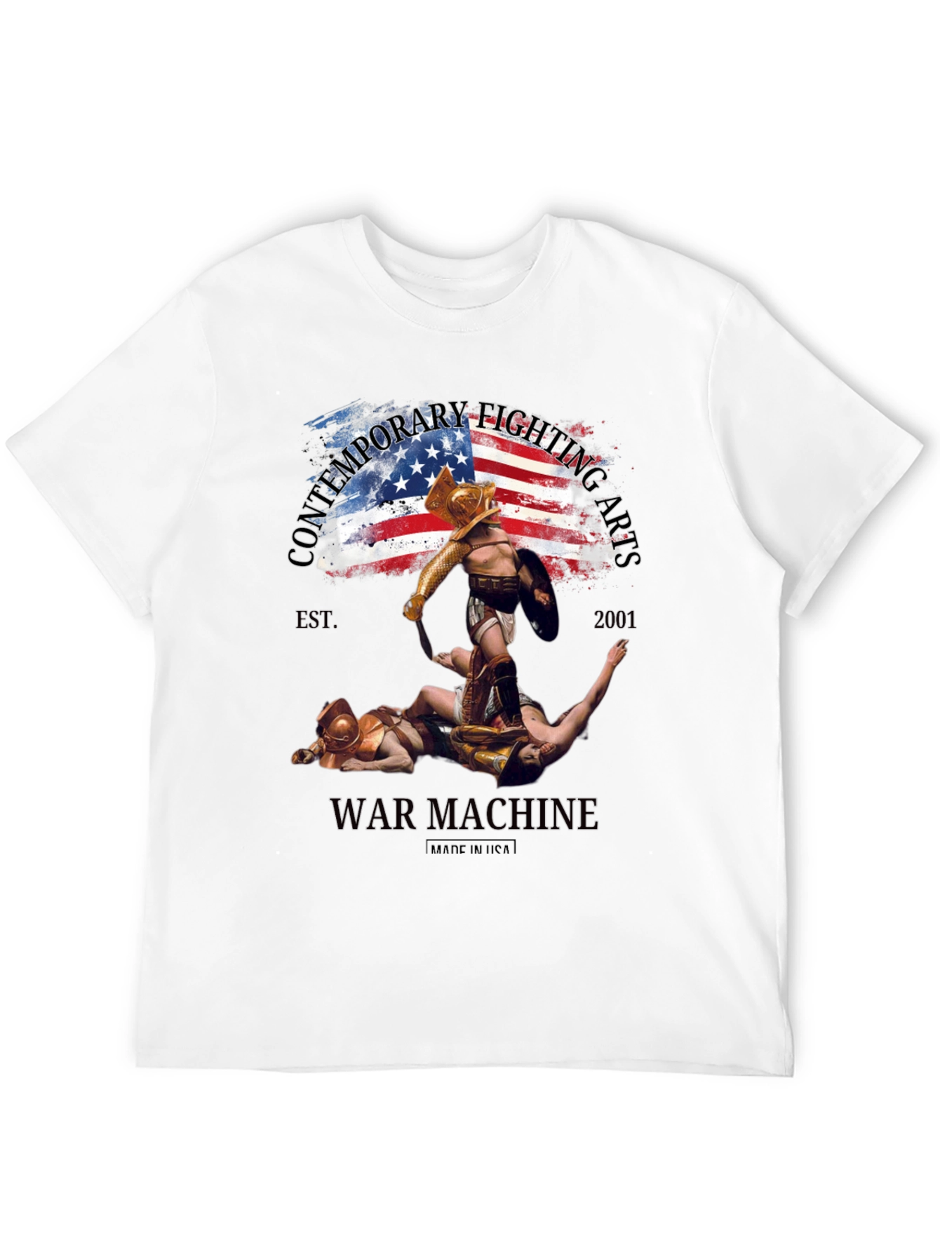 War Machine Fighting Arts Black T-Shirt